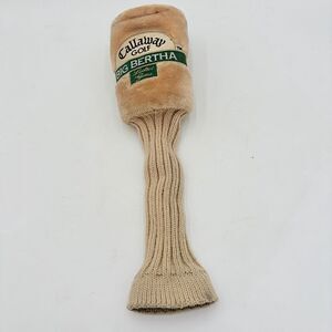 Callaway Golf Big Bertha Ladies' Gems Driver Head Cover - Tan - GREAT CONDITION